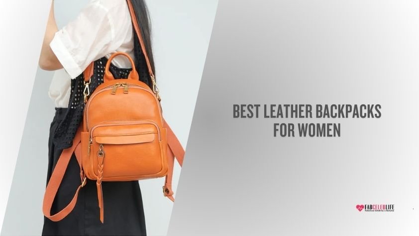 best leather backpacks for women