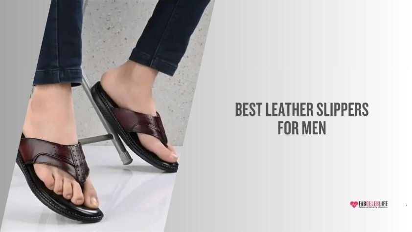 best leather slippers for men