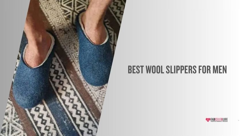best wool slippers for men