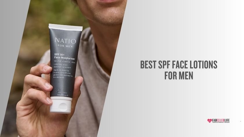 best spf face lotions for men